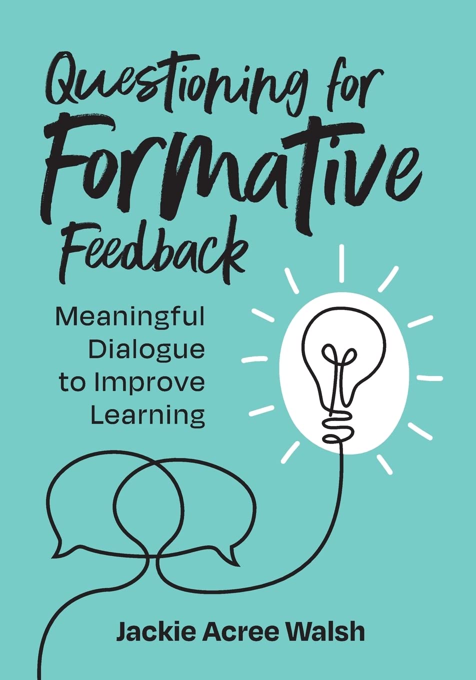 Questioning for formative feedback book image