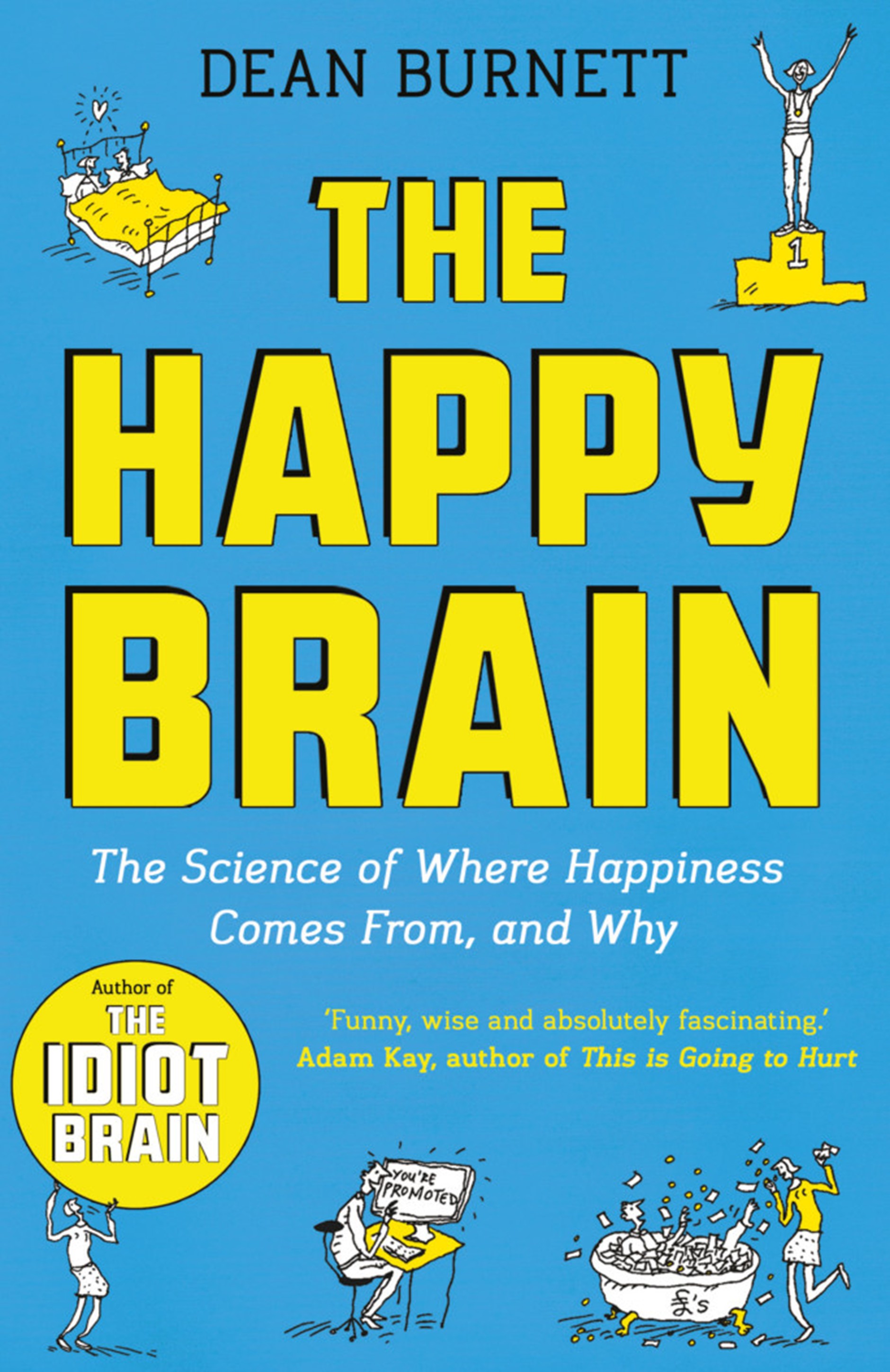 Book cover, The Idiot Brain