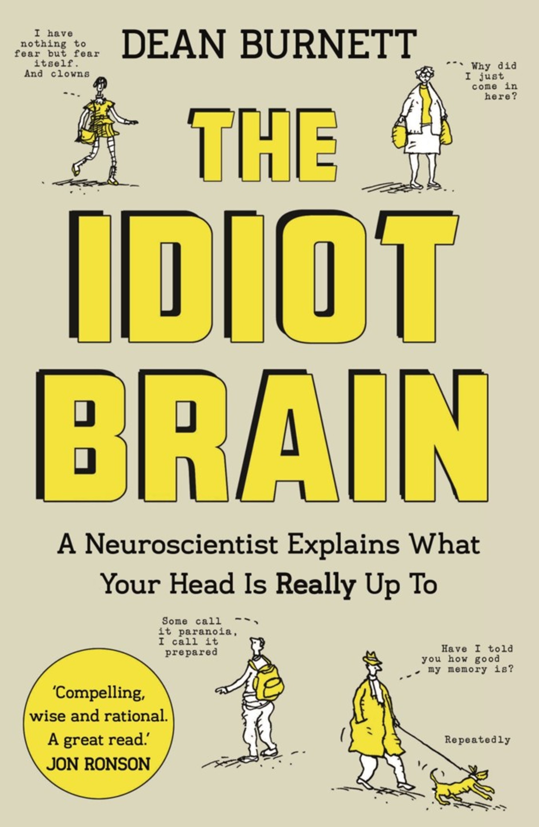 Book cover,  The Happy Brain